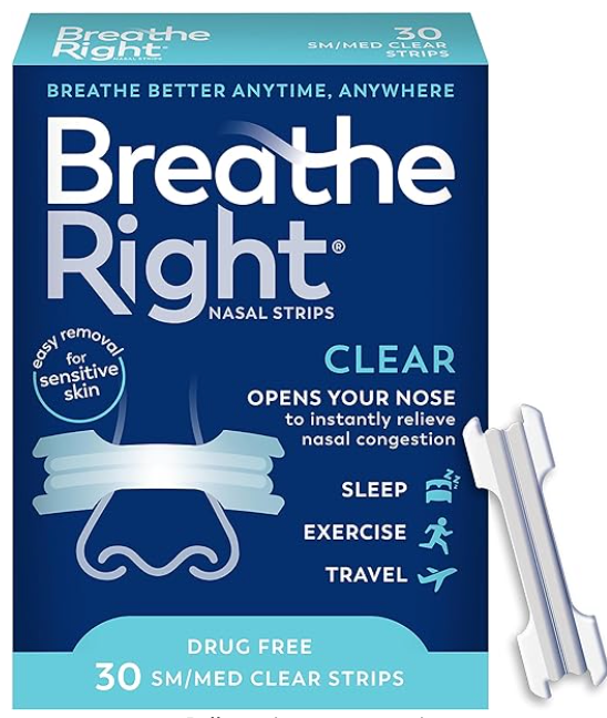 Breathe Right Clear Small/Medium